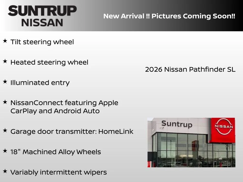 New 2026 Gray Nissan SL image 7