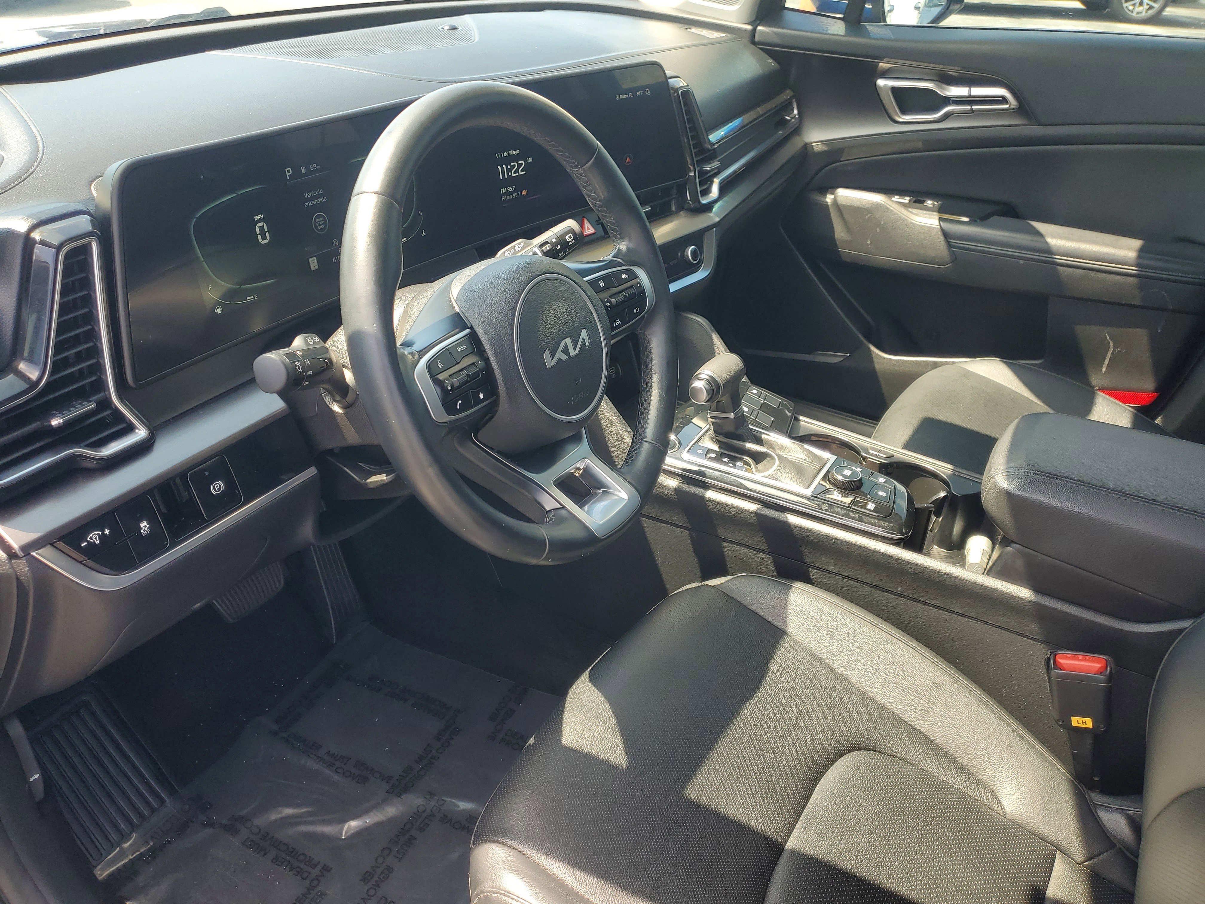 Used 2024 Sapphire Blue Kia EX image 15