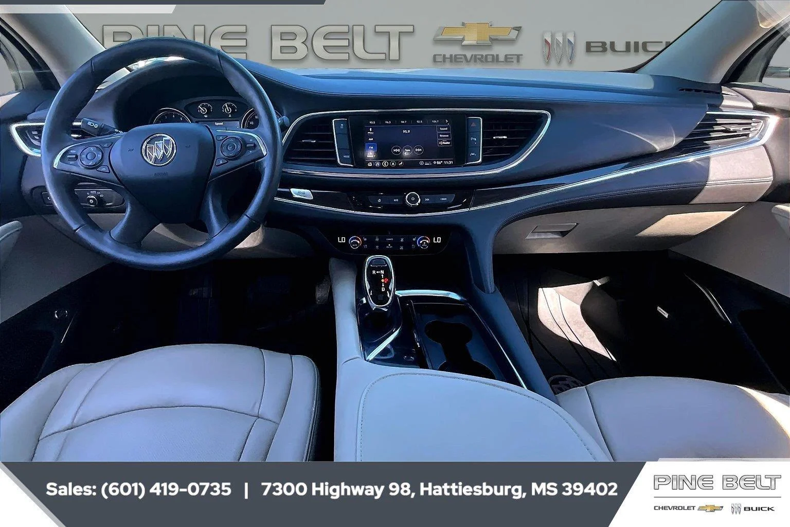 Used 2021 White Frost Tricoat Buick Premium image 13
