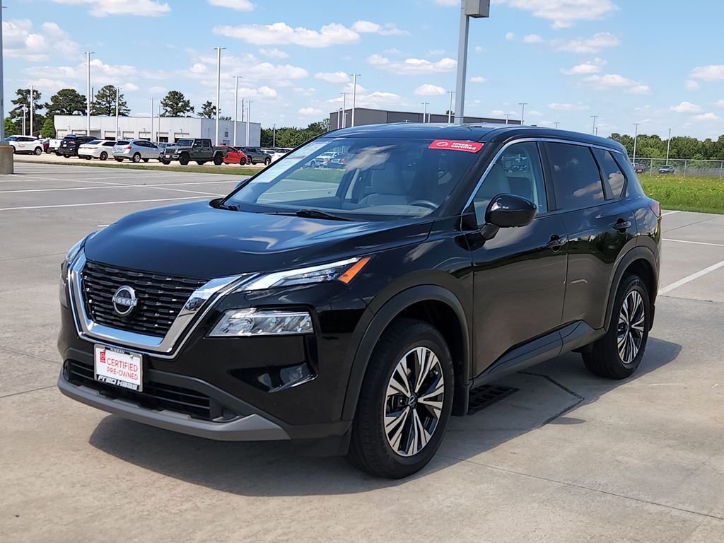 Certified Used 2023 Black Nissan SV image 3