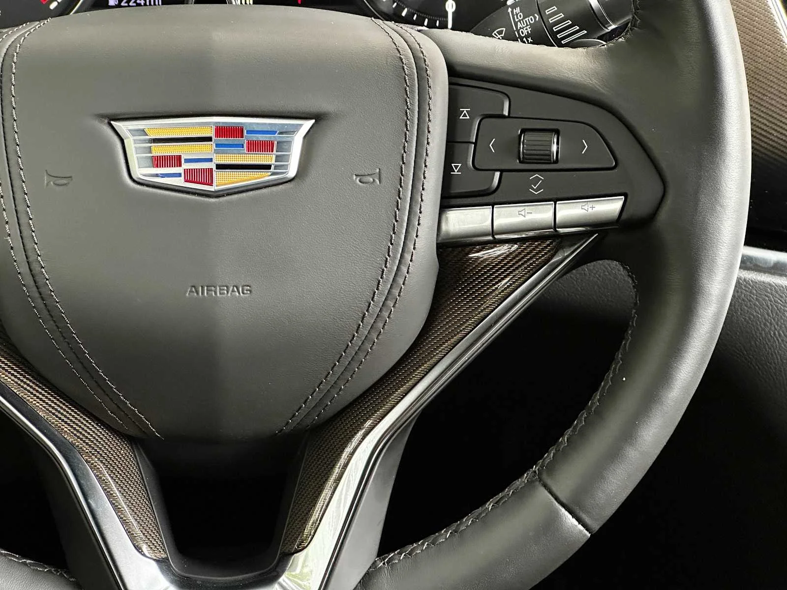 Certified Used 2025 Stellar Black Metallic Cadillac Premium Luxury image 20