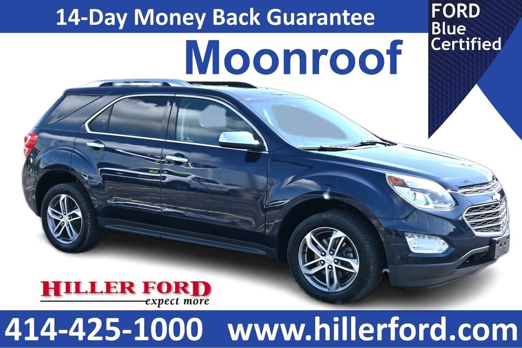 Certified Used 2017 Blue Velvet Metallic Chevrolet Premier image 1