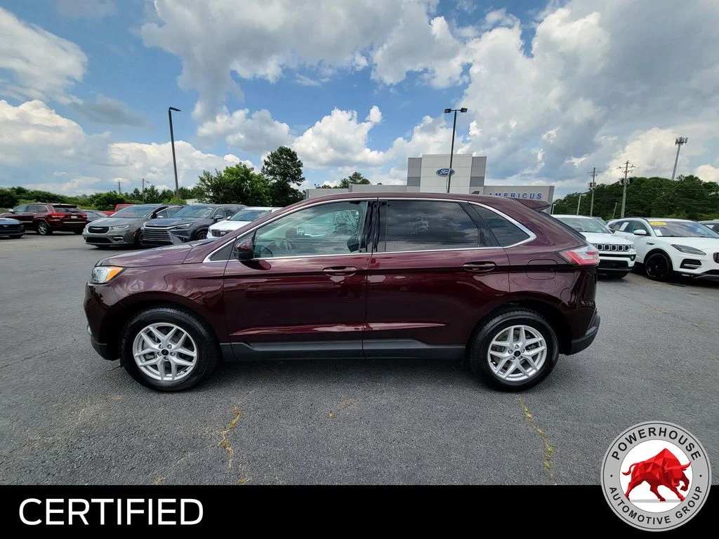Used 2023 Red Ford SEL image 2