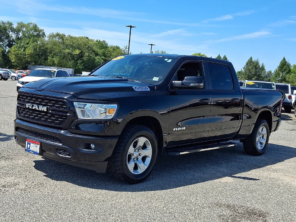 Used 2024 Diamond Black Crystal Pearlcoat Ram Big Horn image 6