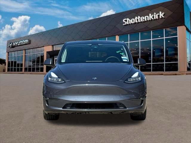 Used 2021 Tesla Model Y Long Range with VIN 5YJYGDEE2MF277282 for sale in Granbury, TX