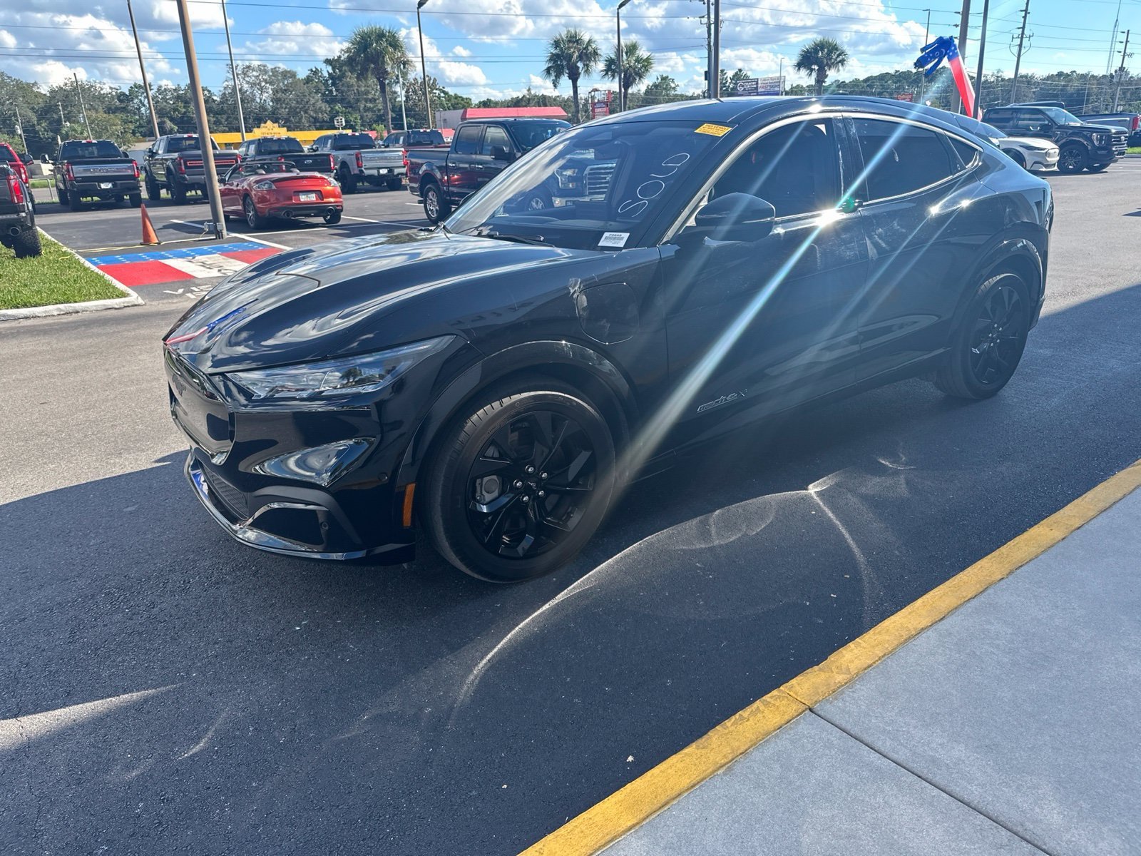 Used 2023 Shadow Black Ford Premium image 7