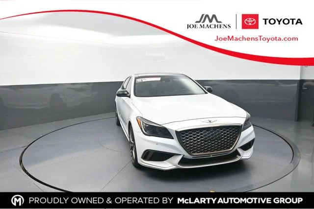 Used 2018 White Genesis 3.3T Sport image 1