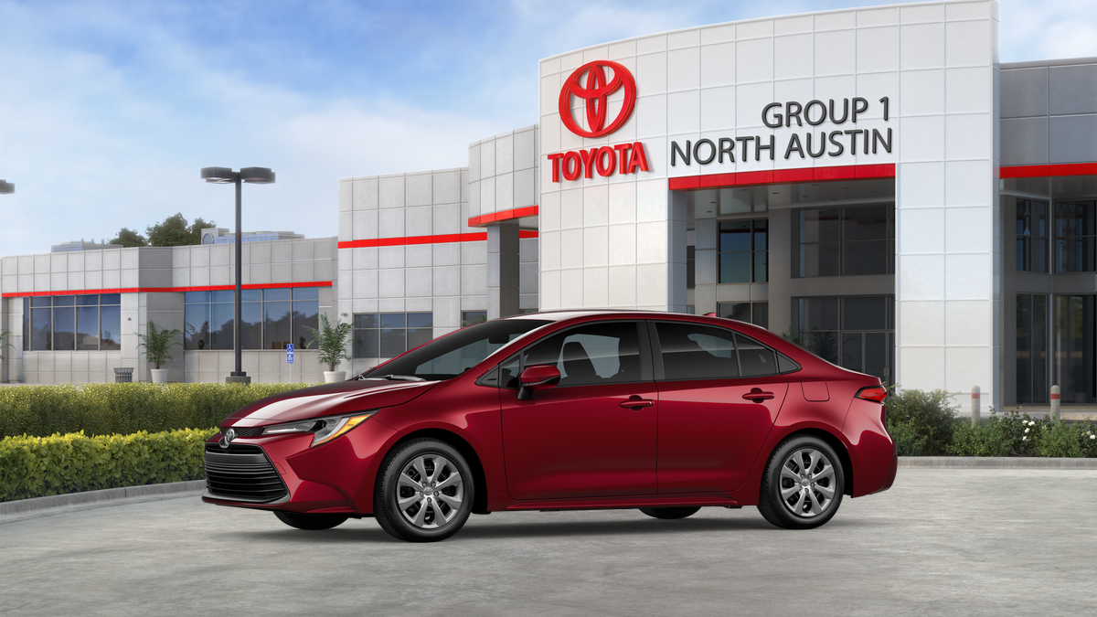 New 2026 Ruby Flare Pearl Toyota LE image 3