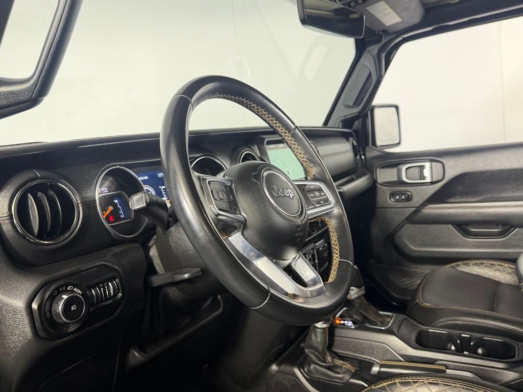 Used 2021 Black Jeep Unlimited Sahara High Altitude image 21