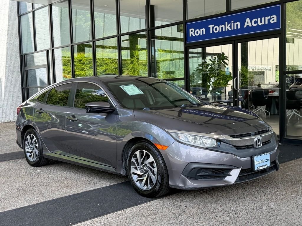 Used 2018 Modern Steel Metallic Honda EX image 2