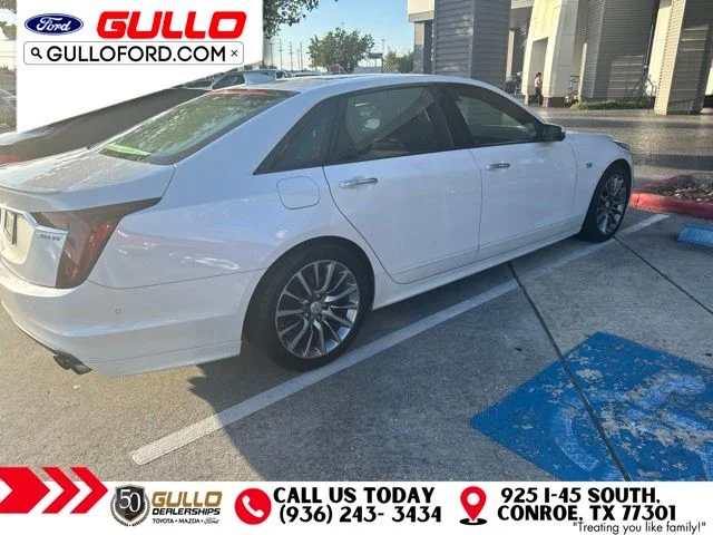Used 2019 Crystal White Tri-Coat Cadillac 3.0L Twin Turbo Sport image 5