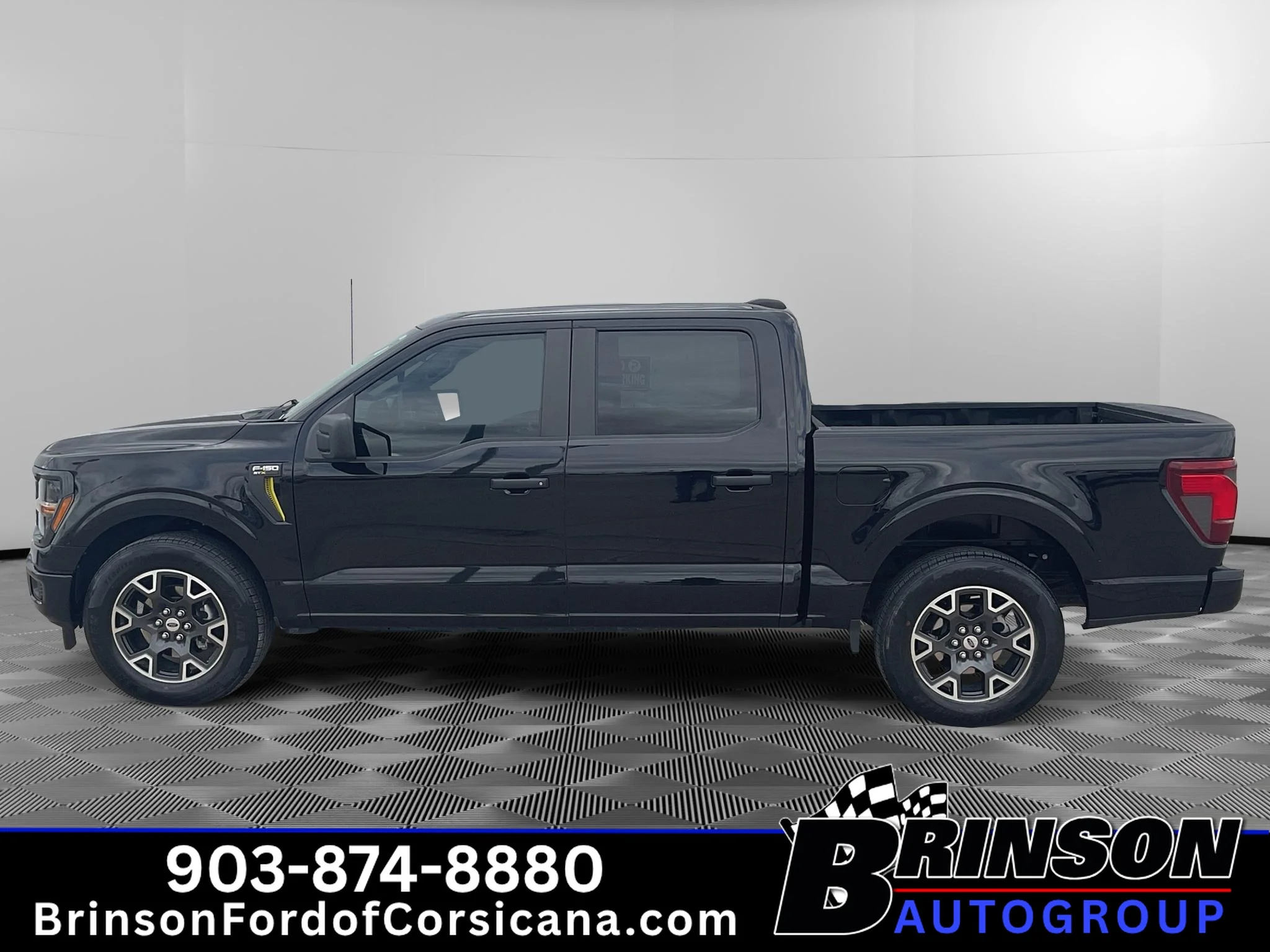 Used 2024 Agate Black Metallic Ford STX image 4