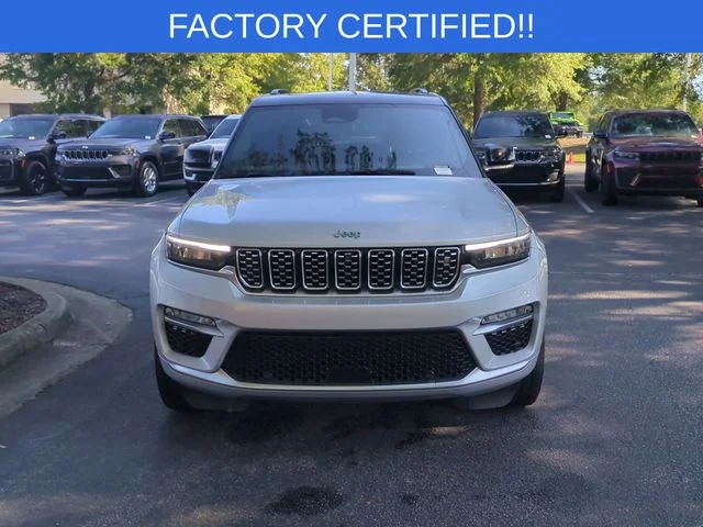 Used 2024 Silver Jeep Summit Reserve 4xe image 8