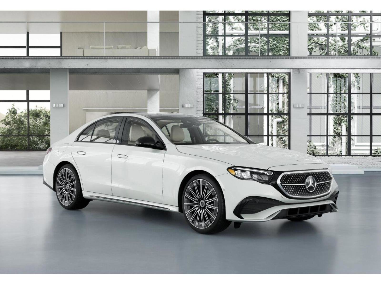 New 2026 MANUFAKTUR Moonlight White Metallic Mercedes-Benz E 450 image 11