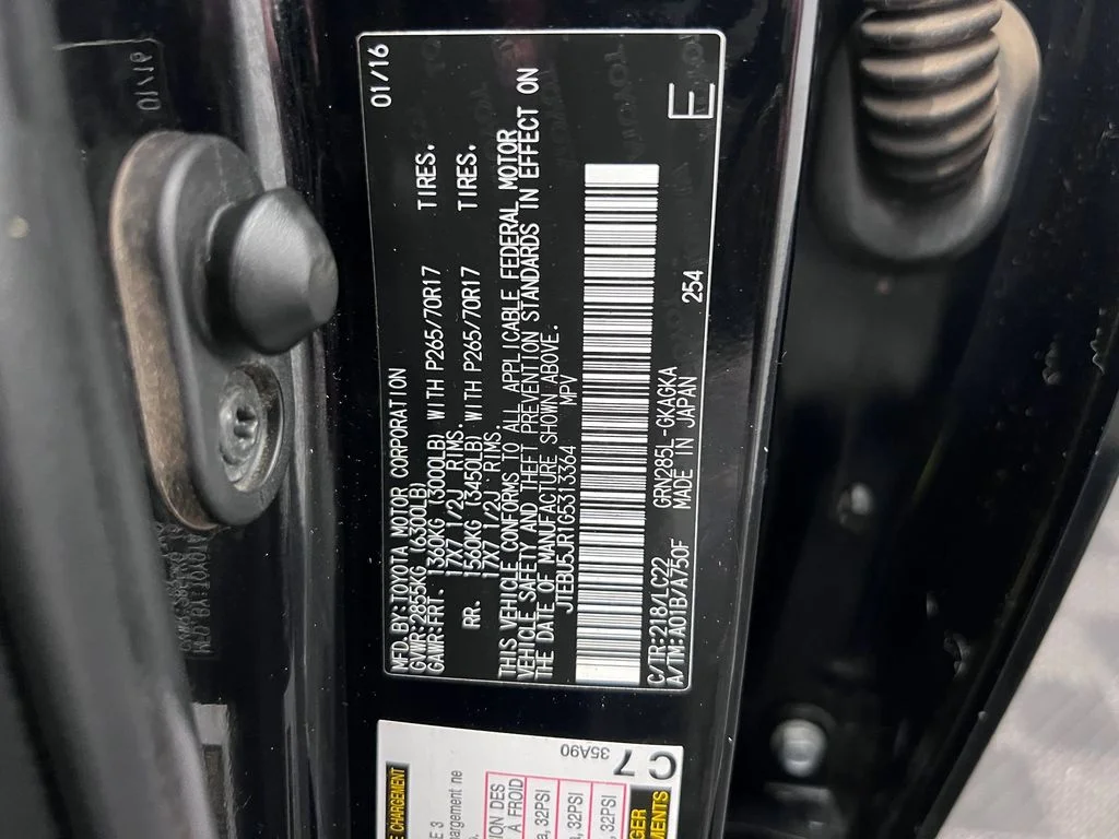 Used 2016 Midnight Black Metallic Toyota Trail Premium image 25
