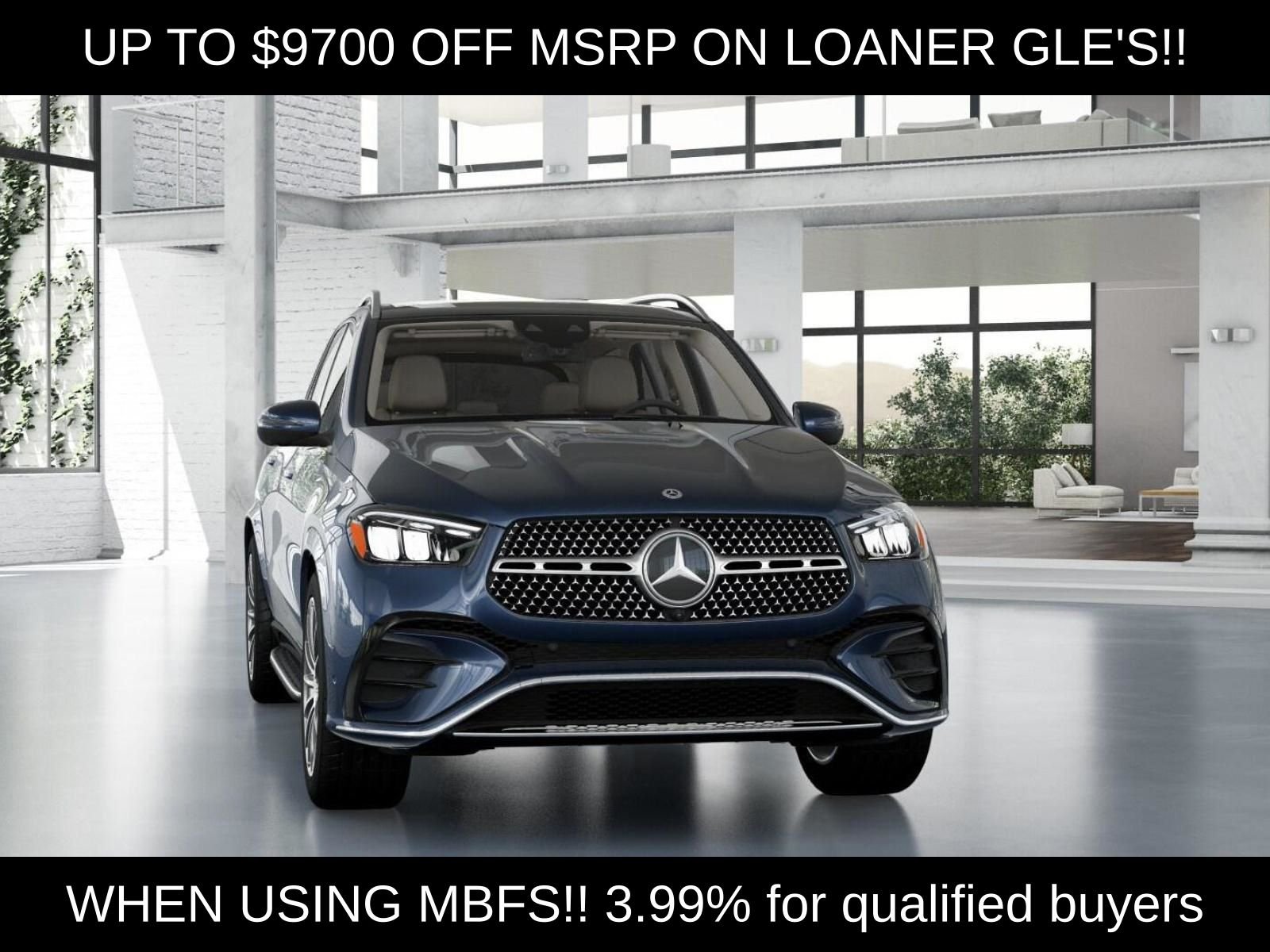 Certified Used 2026 Blue Mercedes-Benz GLE 450 image 9