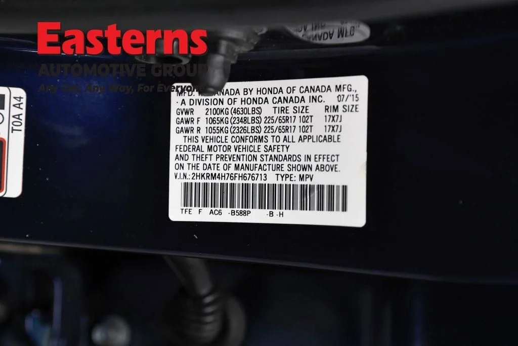 Used 2015 Blue Honda EX-L image 37