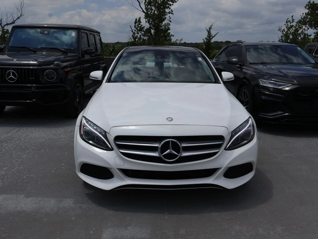 Used 2017 Polar White Mercedes-Benz C 300 image 3