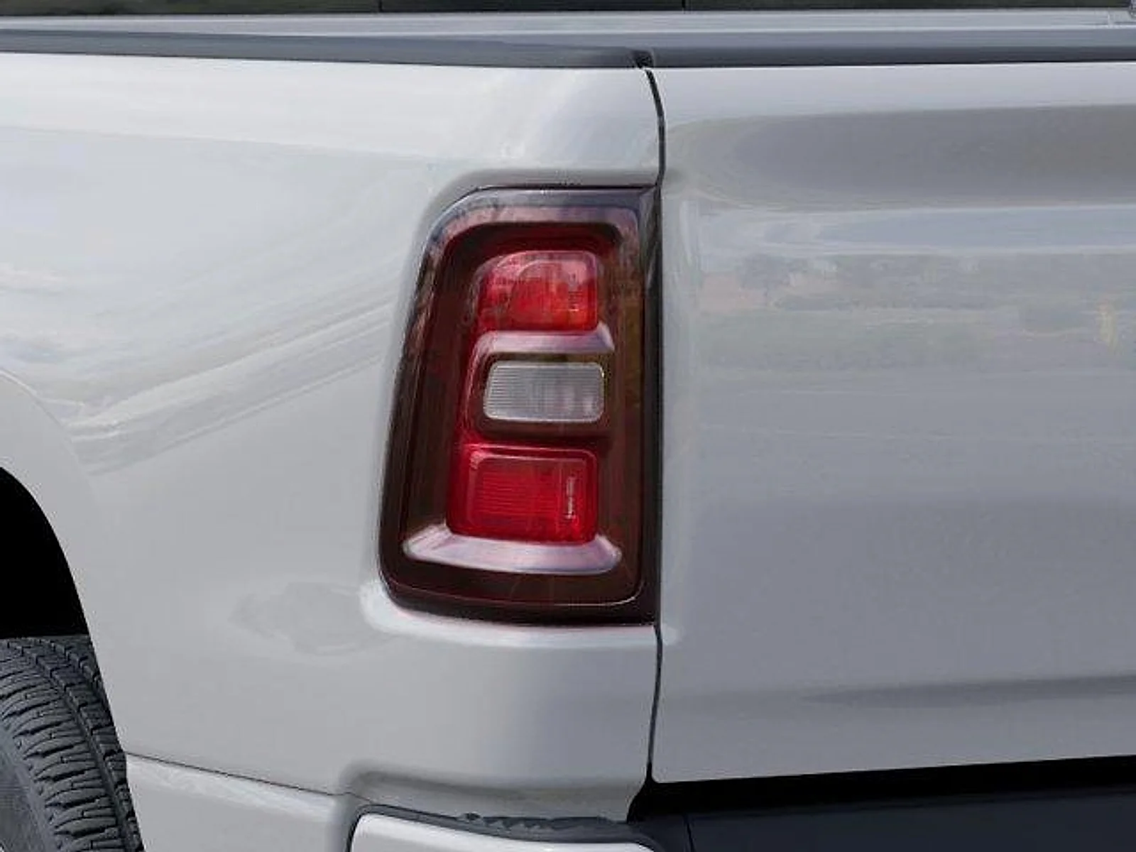 New 2026 Bright White Clear-Coat Exterior Paint RAM Express Crew Cab 4x4 5