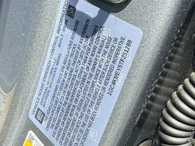 New 2026 Sterling Gray Metallic Chevrolet Custom image 17