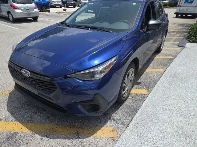 Certified Used 2024 Blue Subaru Base image 2