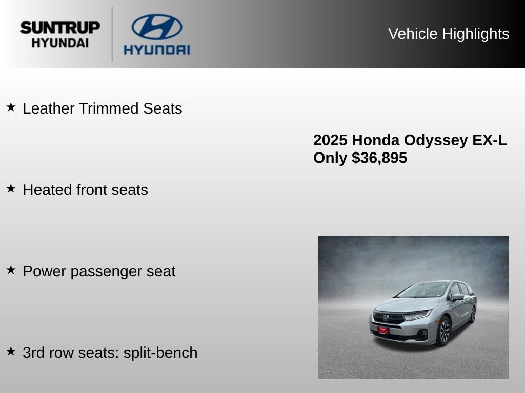 Used 2025 Solar Silver Metallic Honda EX-L image 22