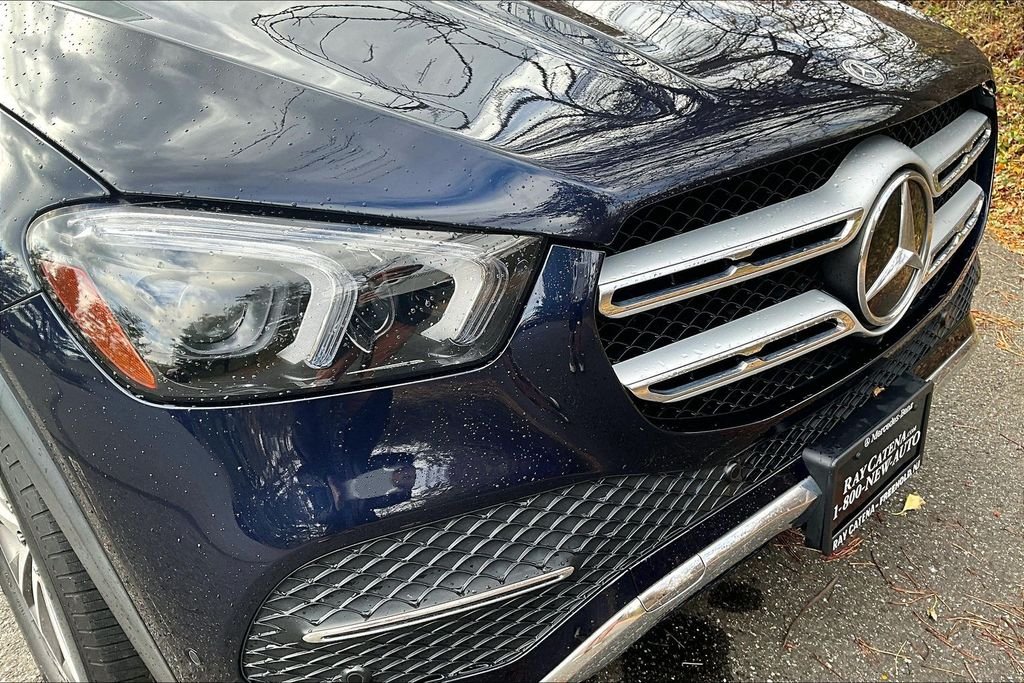 Certified Used 2022 Blue Mercedes-Benz GLE 350 image 30