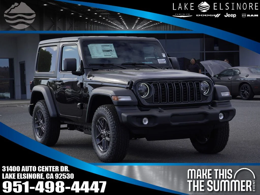 New 2026 Black Clear-Coat Exterior Paint Jeep Sport S image 1