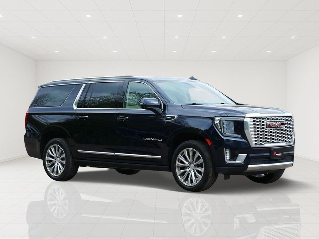 Certified Used 2022 Blue GMC Denali image 1
