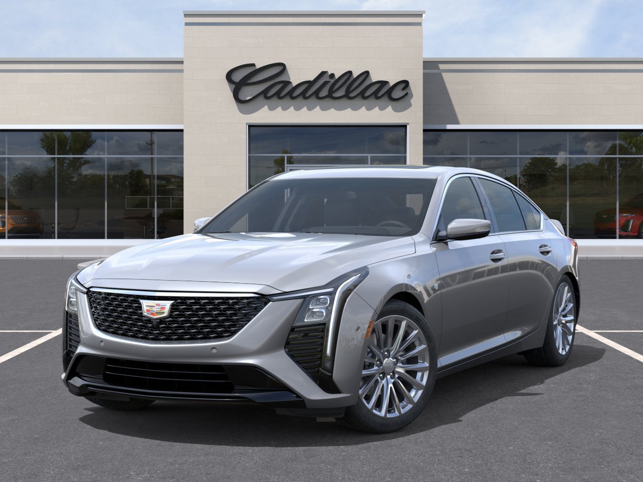 New 2026 Argent Silver Metallic Cadillac Premium Luxury image 6