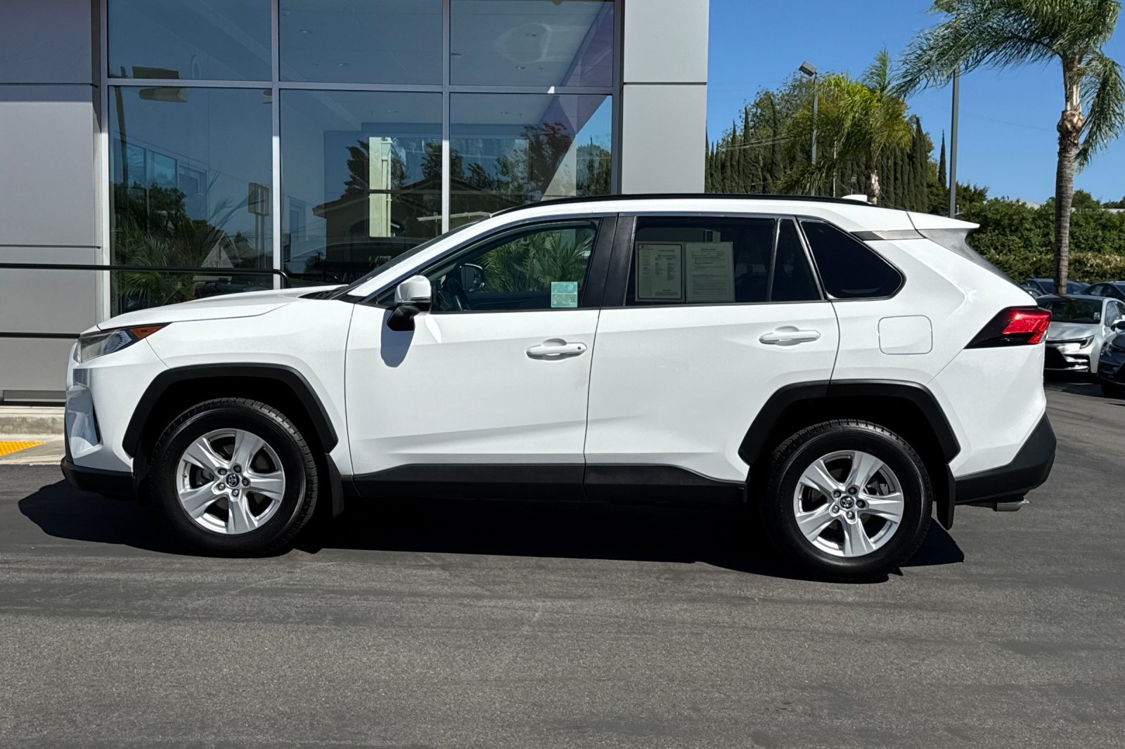 Certified Used 2019 White Toyota XLE image 9