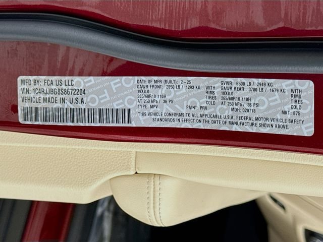 Used 2025 Red Jeep Limited image 33
