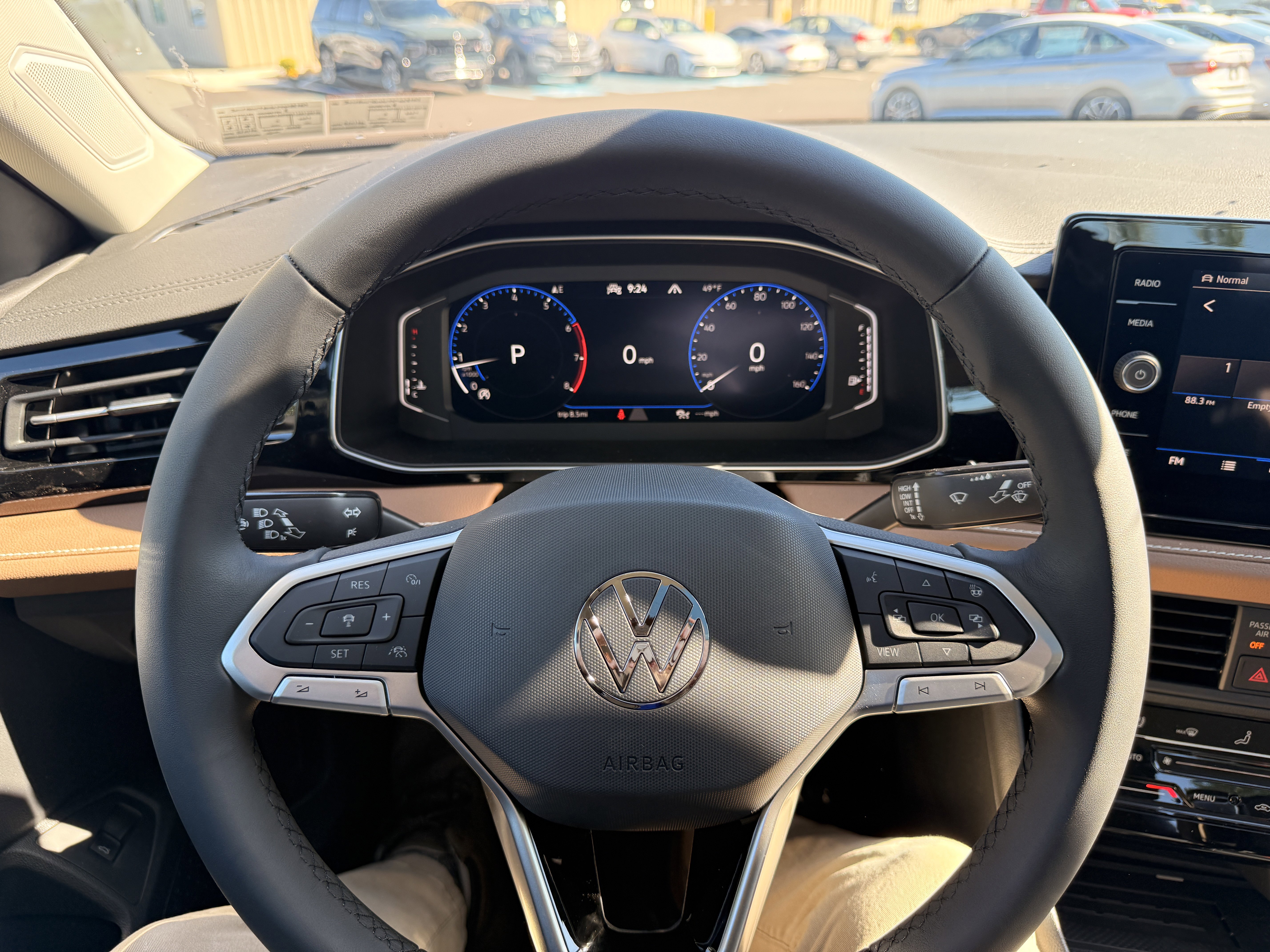 New 2026 Platinum Gray Metallic Volkswagen SEL image 23
