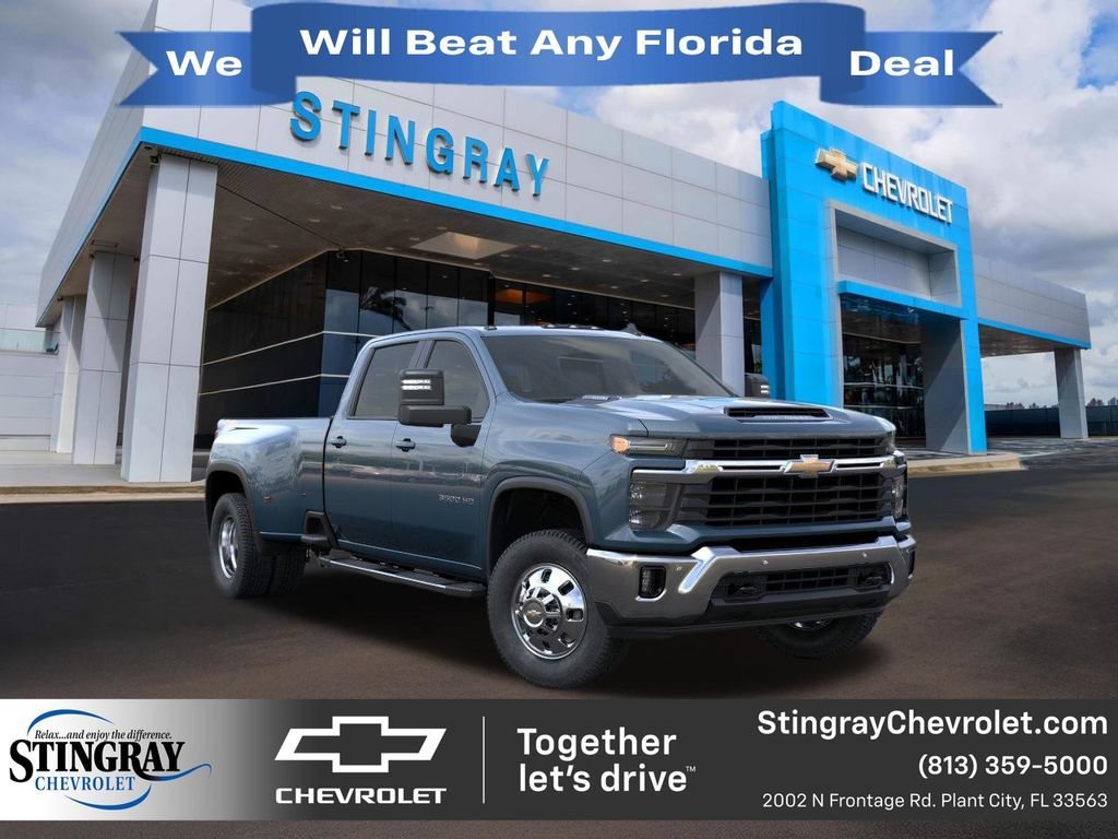 New 2026 Lakeshore Blue Metallic Chevrolet LT DRW image 1