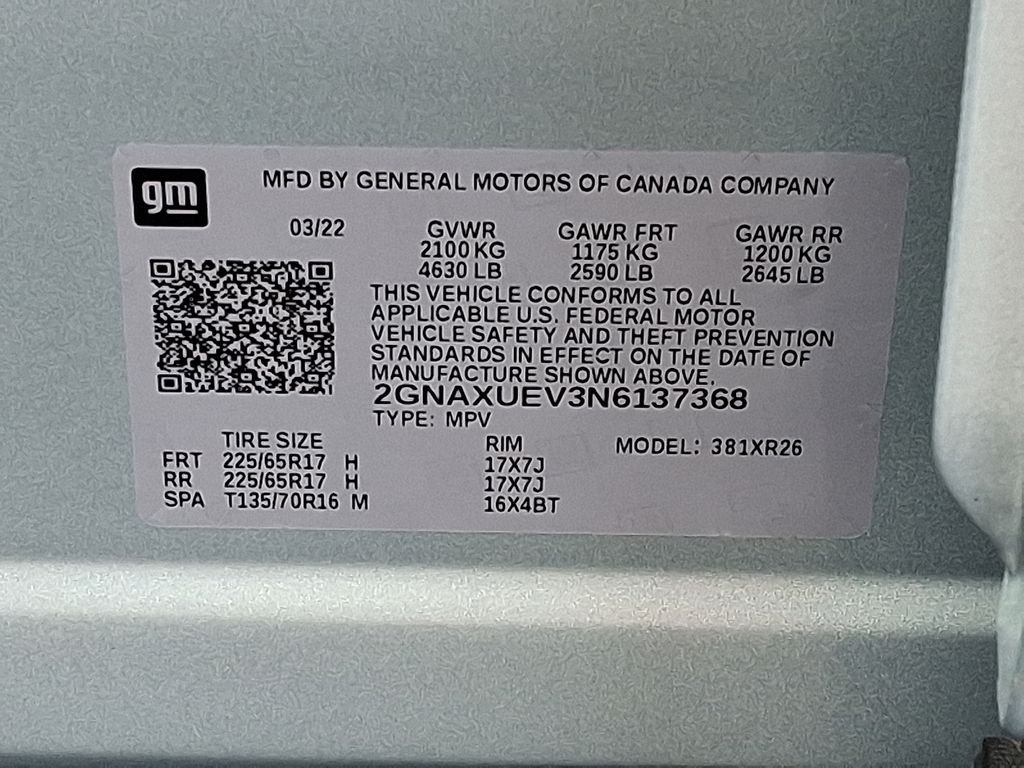 Used 2022 Blue Chevrolet LT image 27