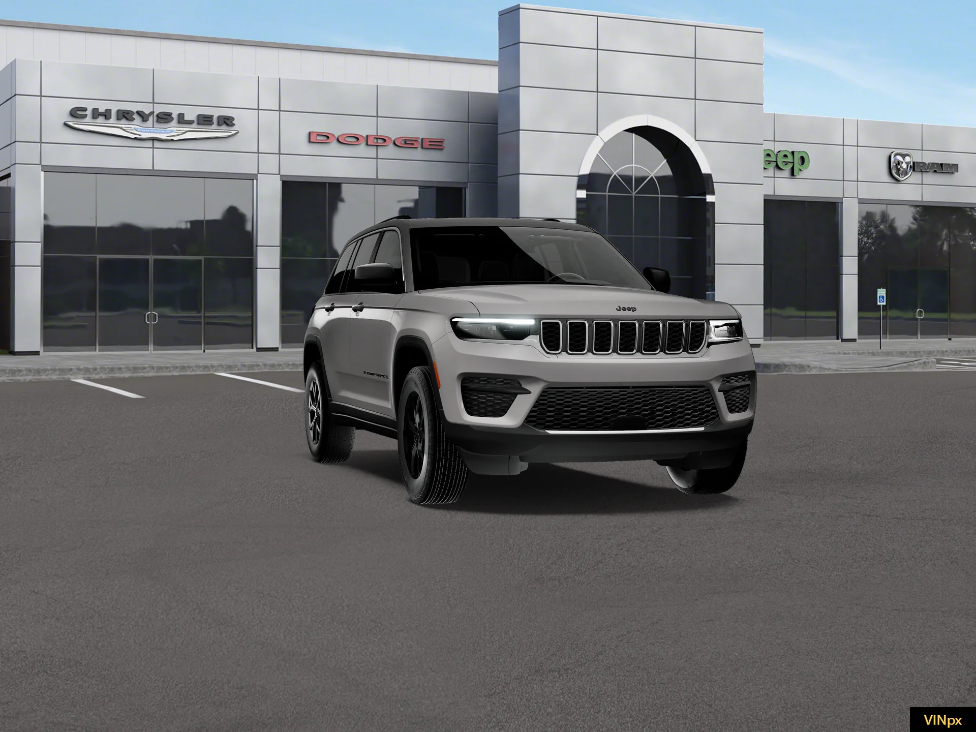New 2027 Sting-Gray Clear-Coat Paint Jeep Laredo X image 16