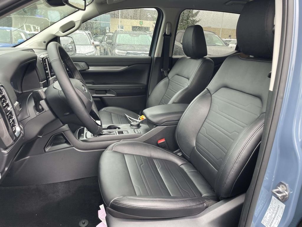 Used 2025 Azure Gray Metallic Tri-Coat Ford LARIAT image 9