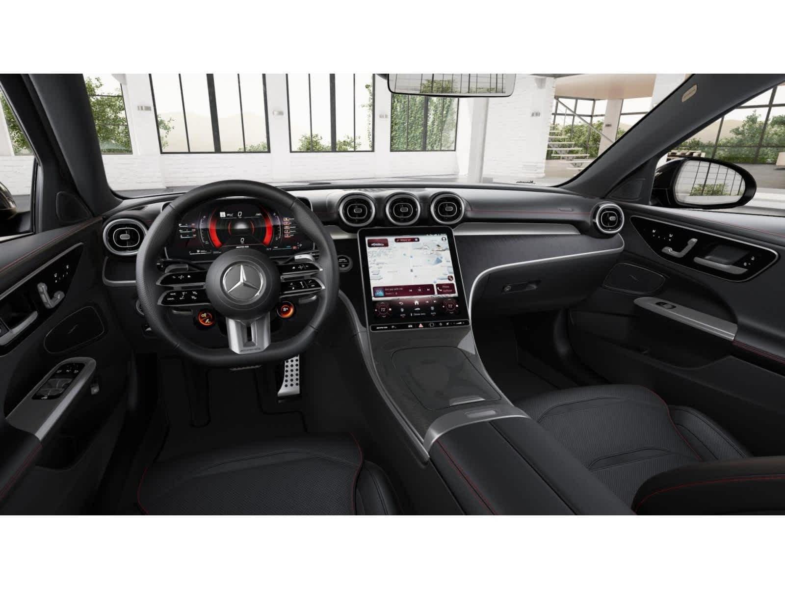 New 2026 Polar White Mercedes-Benz AMG® C 43 image 3