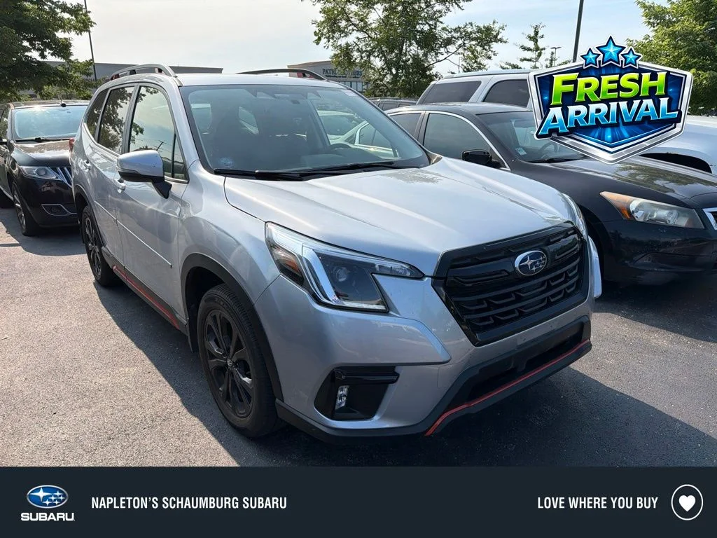 Used 2023 Silver Subaru Sport image 1