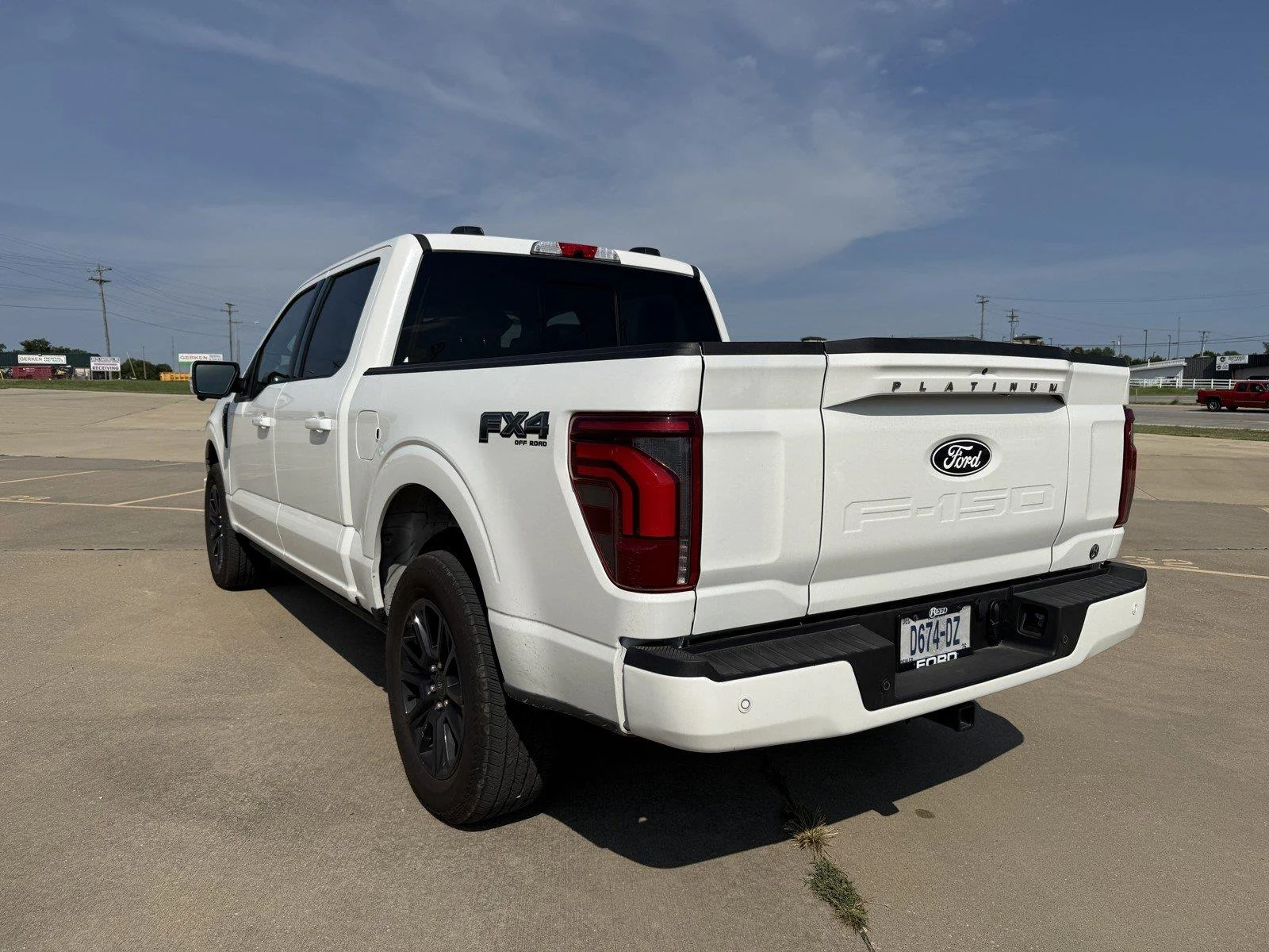 Used 2025 Star White Ford Platinum image 7