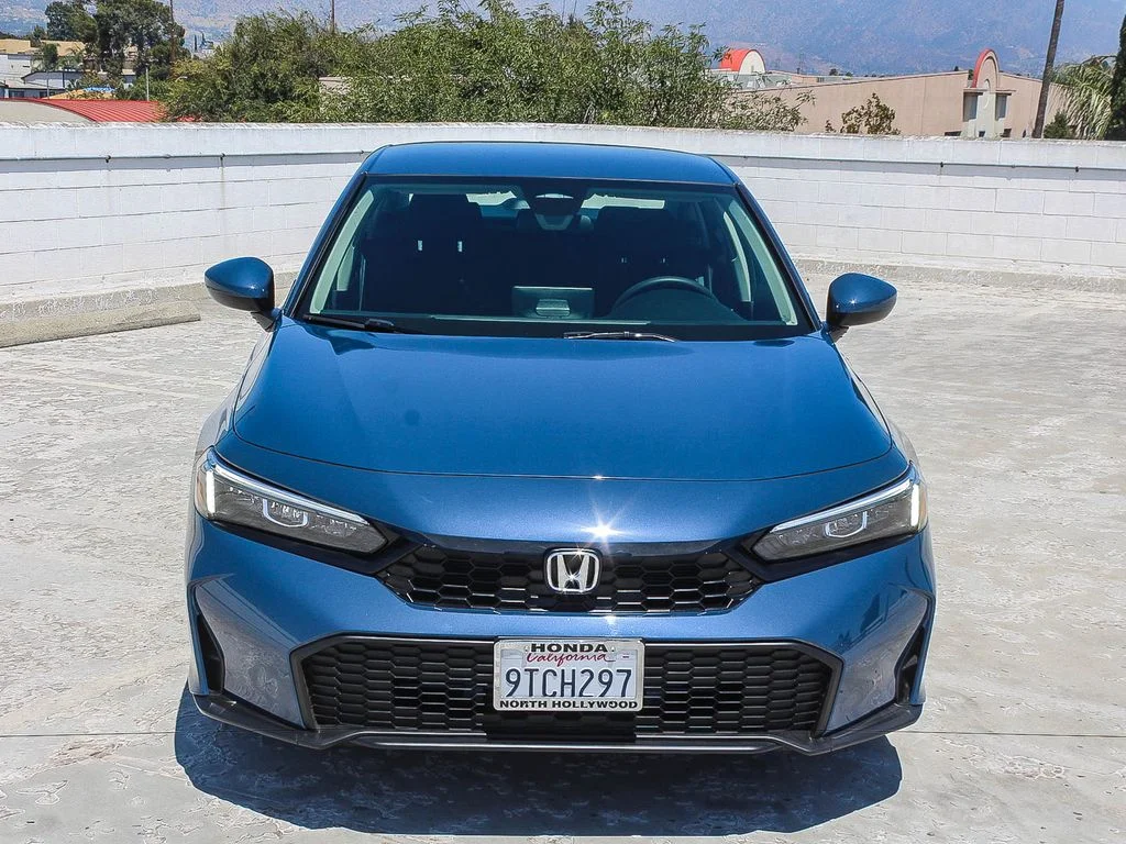Certified Used 2025 Blue Lagoon Pearl Honda LX image 2