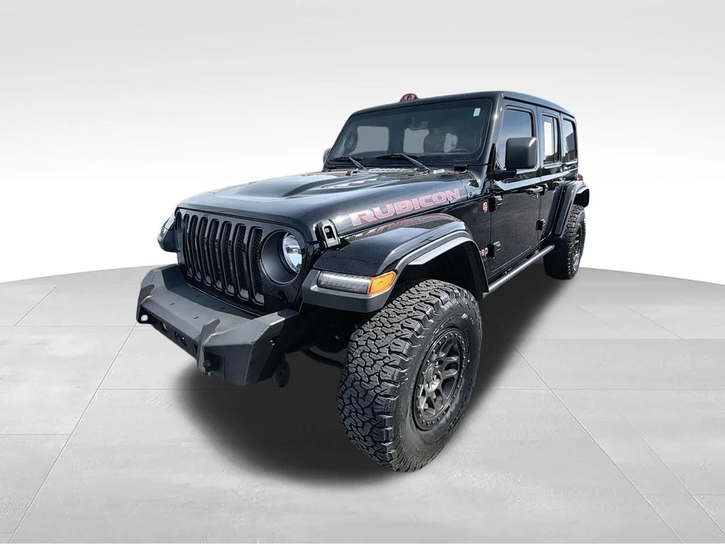 Used 2021 Black Jeep Unlimited Rubicon image 4