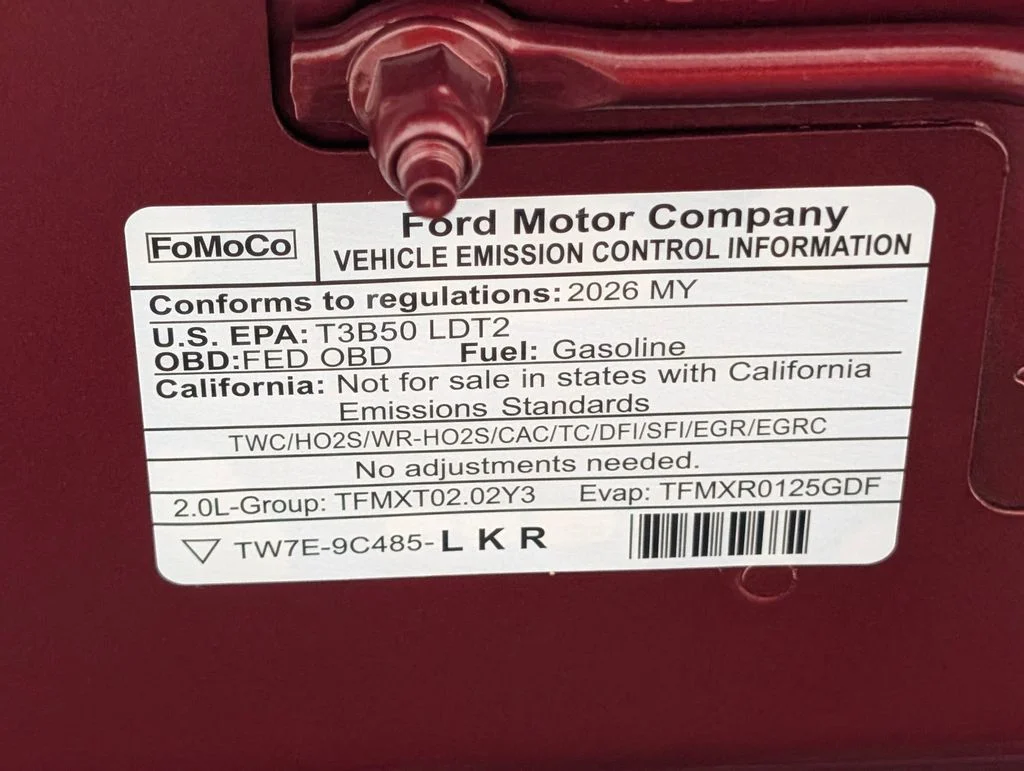 New 2026 Ruby Red Metallic Tinted Clearcoat Ford XLT image 22