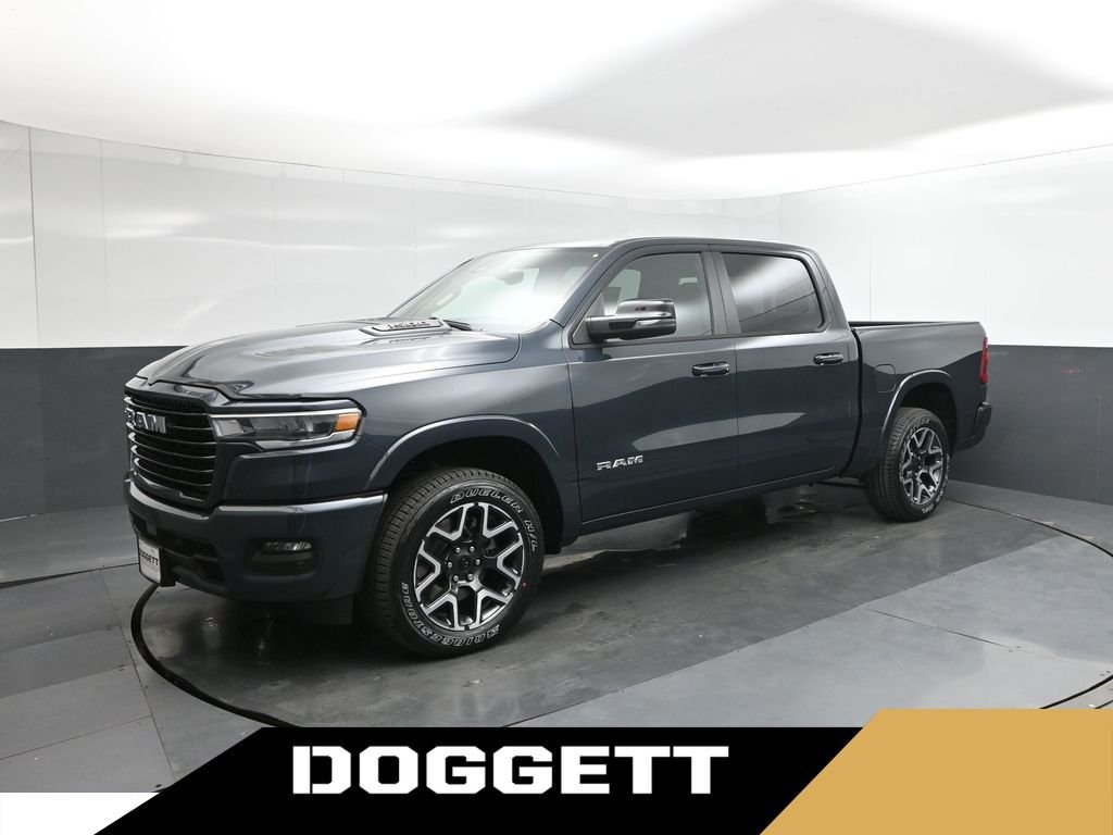 New 2026 Forged Blue Metallic Exterior Paint RAM Laramie image 1