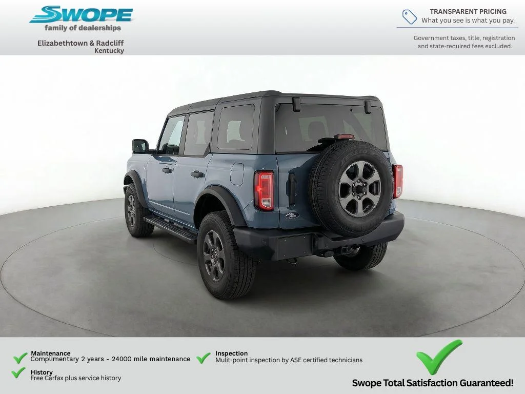 Used 2025 Azure / Gray Metallic Ford Big Bend image 4