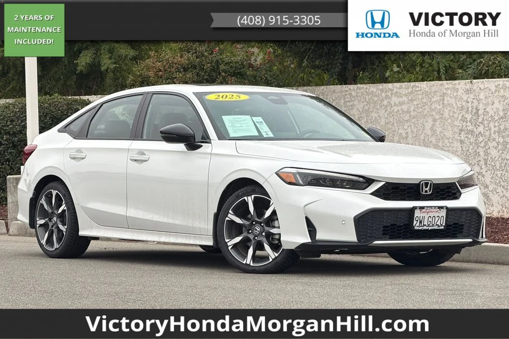 Used 2025 Platinum White Pearl Honda Sport Touring image 1