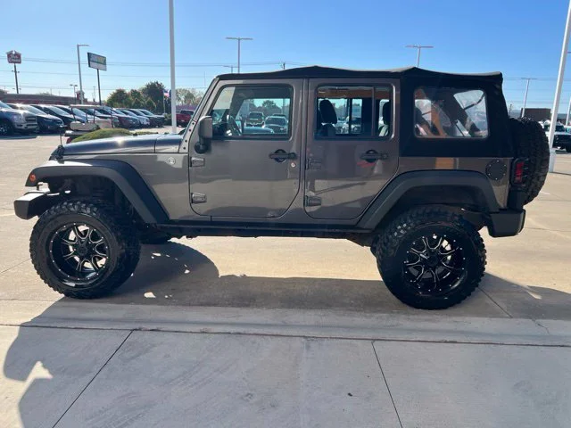 Used 2014 Gray Jeep Unlimited Sport image 6