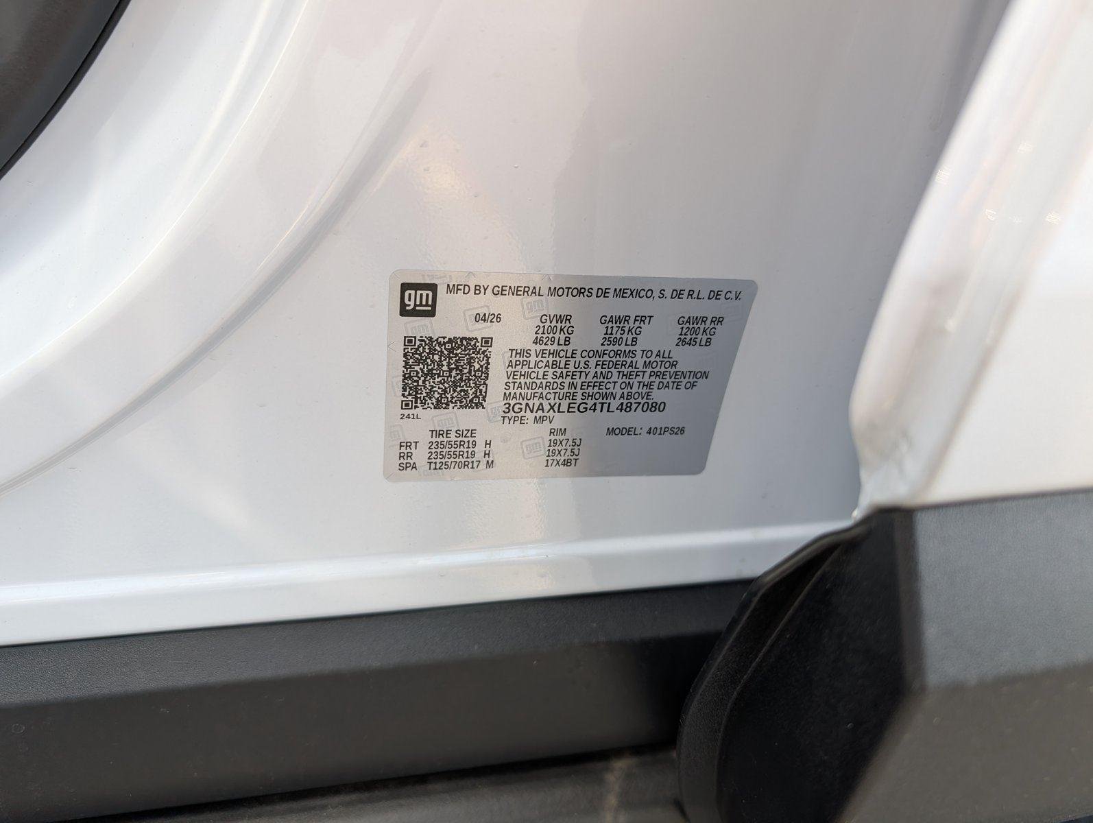 New 2026 Polar White Tricoat Chevrolet RS image 11