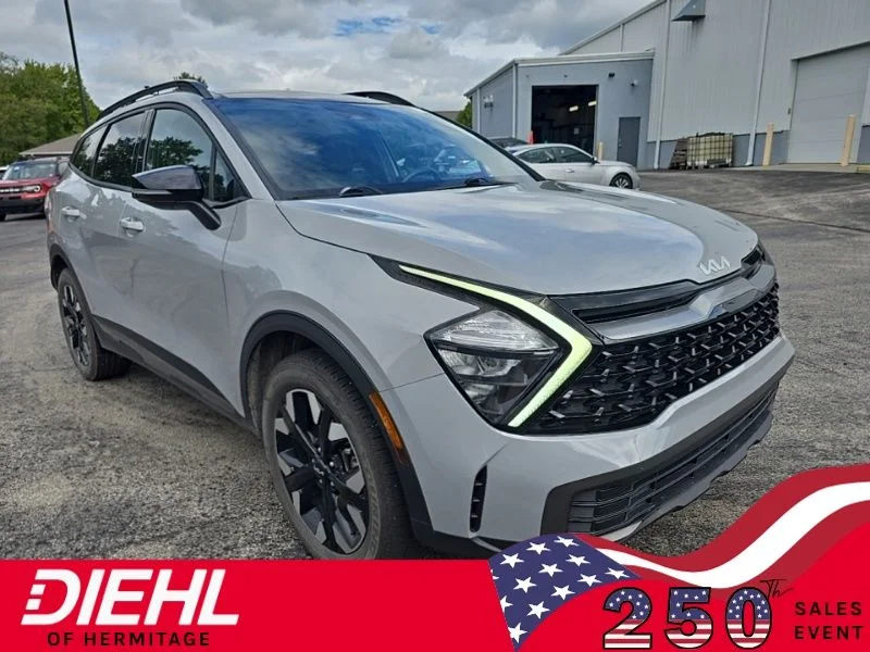 Used 2023 Gray Kia X-Line image 1