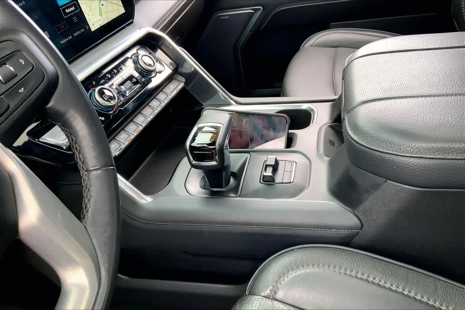 Used 2023 Titanium Rush Metallic GMC Denali image 15